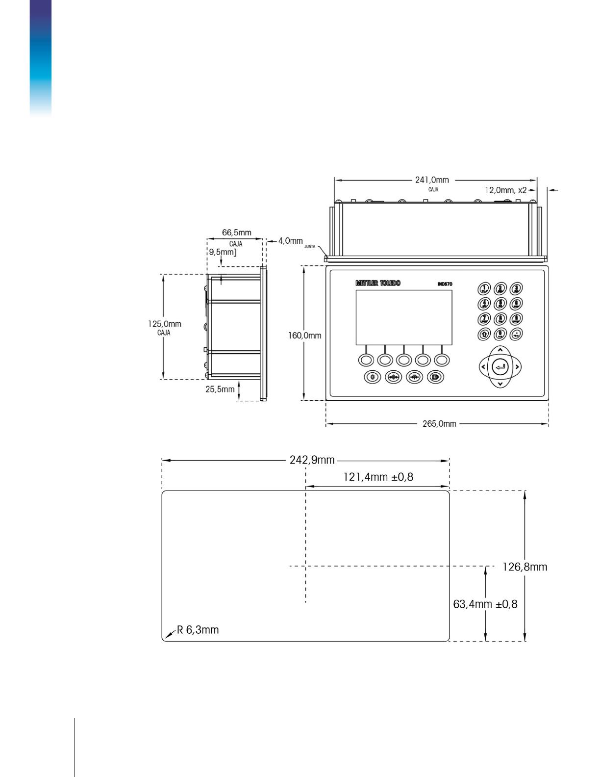 Mettler Toledo IND570 Guide d'installation