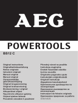 AEG BSB 12G2 Fiche technique