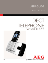 AEG Voxtel D575 Le manuel du propriétaire