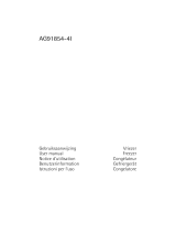 Aeg-Electrolux AG91854-4I Manuel utilisateur