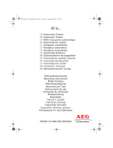 Aeg-Electrolux precision at 6000 Manuel utilisateur