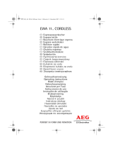 Aeg-Electrolux EWA1100 Manuel utilisateur