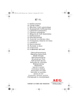 Aeg-Electrolux KF1100 Manuel utilisateur