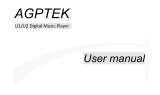 AGPtek U1(U2) Le manuel du propriétaire