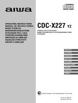 Aiwa CDC-X227 YZ Manuel utilisateur
