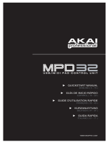 Akai Professional MPD 32 Le manuel du propriétaire