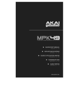 Akai Professional MPK49 Manuel utilisateur