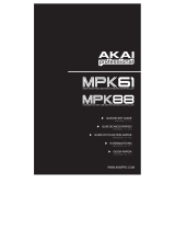 Akai MPK61 Le manuel du propriétaire