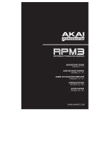 Akai RPM3 Guide de démarrage rapide