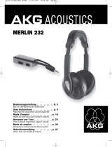 AKG Acoustics MERLIN 232 Manuel utilisateur