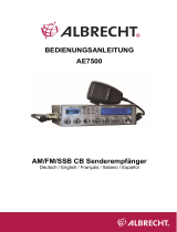 Albrecht AE7500 Manuel utilisateur
