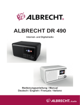 Albrecht DR 490 weiß, Digitalradio Internet/DAB+/UKW Le manuel du propriétaire