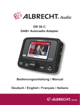 Albrecht DR 56 C DAB+ Autoradio-Tuner Le manuel du propriétaire