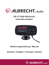 Albrecht Audio DR 57 DAB+ Autoradio-Adapter Le manuel du propriétaire