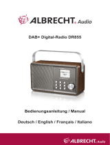 Albrecht DR 855 Digitalradio, DAB+/UKW Le manuel du propriétaire