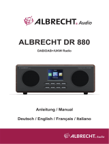 Albrecht DR 880 Digitalradio, B-WARE Le manuel du propriétaire