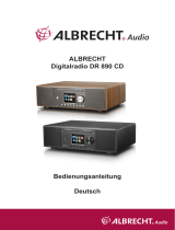Albrecht DR 890 CD, DAB+/UKW/Internet/CD, Walnuss Le manuel du propriétaire