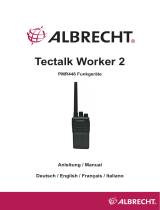 Albrecht Tectalk Worker 2, Einzelgerät, PMR446 Le manuel du propriétaire