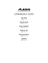 Alesis Crimson II SE Mesh Kit Manuel utilisateur