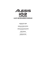 Alesis i02 Manuel utilisateur