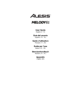 Alesis Melody61MKII Le manuel du propriétaire