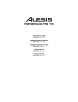 Alesis Performance Pad Pro Manuel utilisateur