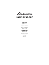 Alesis SamplePad Pro Manuel utilisateur