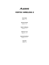 Alesis Vortex Wireless 2 Le manuel du propriétaire