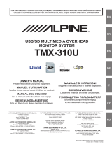 Alpine TMX-310U Le manuel du propriétaire