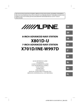 Alpine INE-W X801DC-U Le manuel du propriétaire