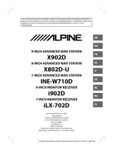Alpine Electronics X702D-A4R Guide de démarrage rapide