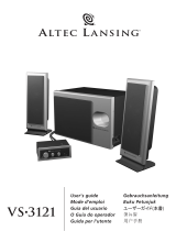 Altec Lansing VS3121 Manuel utilisateur