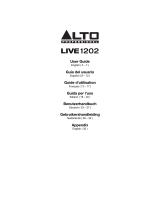 Alto Live 802 Manuel utilisateur