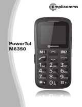 Amplicomms PowerTel M6350 Manuel utilisateur