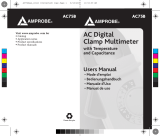Amprobe AC75B AC Digital Clamp Multimeter Manuel utilisateur
