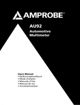 Amprobe AU92 Automotive Multimeter Manuel utilisateur