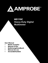 Amprobe HD110C Digital Multimeter Manuel utilisateur