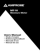 Amprobe MT-10 Moisture Meter Manuel utilisateur