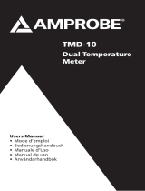 Amprobe TMD-10 Dual Temperature Meter Manuel utilisateur