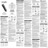 Andis MBG-2 Mode d'emploi