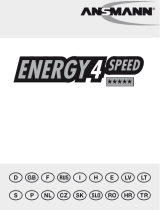 ANSMANN Energy 4 Speed Mode d'emploi