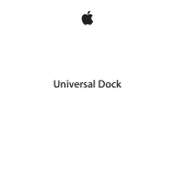 Apple Universal Dock Le manuel du propriétaire