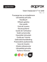 Aqprox Cheesecake Tab 9.7” XL QUAD Le manuel du propriétaire
