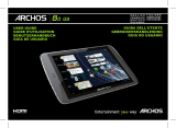 Archos 80 Series User 80 G9 Manuel utilisateur