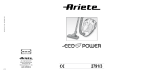 ARIETE Jetforce Eco Manuel utilisateur