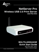 Atlantis NetServer Pro A02-PSU-W54 Manuel utilisateur