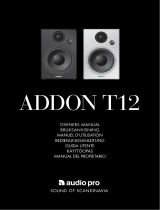 Audio Pro Addon T12 Le manuel du propriétaire