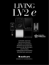 Audio Pro LV 2e Le manuel du propriétaire