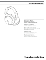 Audio Technica audio technica ATH-ANC9 QuietPoint Noise Cancelling Headphones Manuel utilisateur