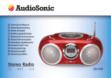 AudioSonic CD-1572 Manuel utilisateur